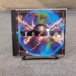 Tesla Mechanical Resonance CD Geffen 1986 Hard Rock Heavy Metal Album VG+